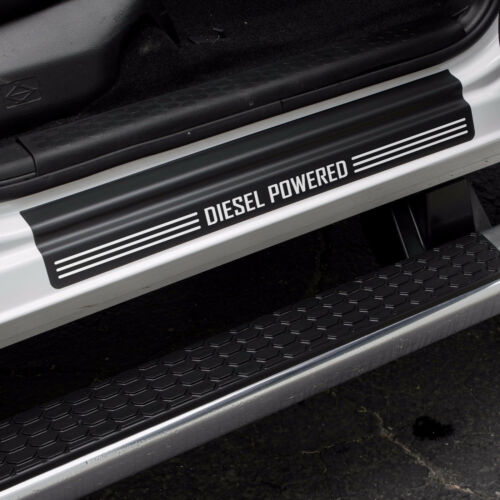 Zerowear "Diesel Powered" Door Sill Covers 02-up Dodge Ram Truck
